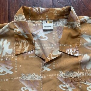 Y2K📳SOUTHPOLE BUTTON UP